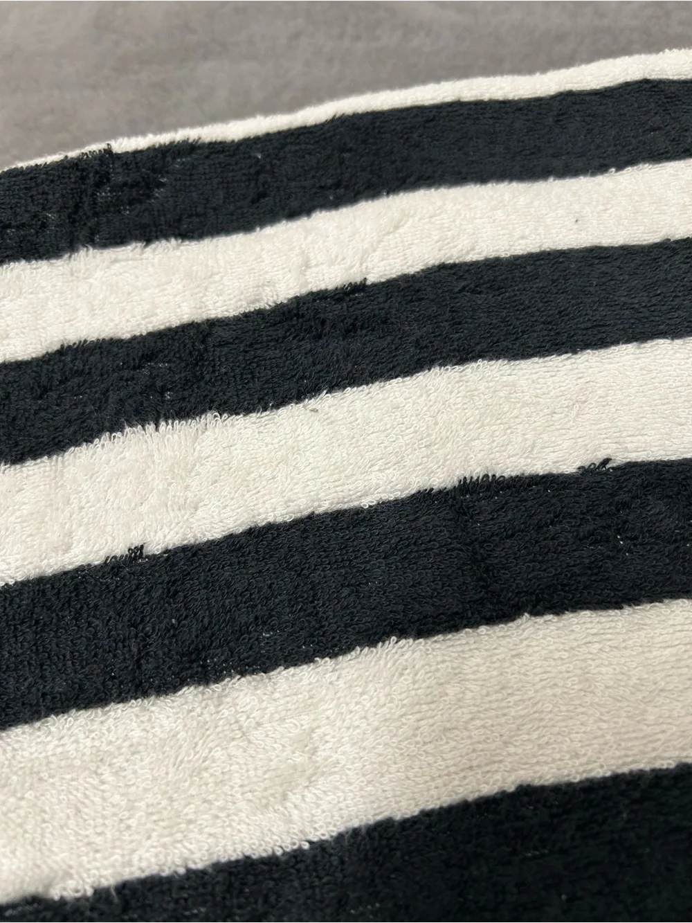 West Elm Biarritz stripe beach towel